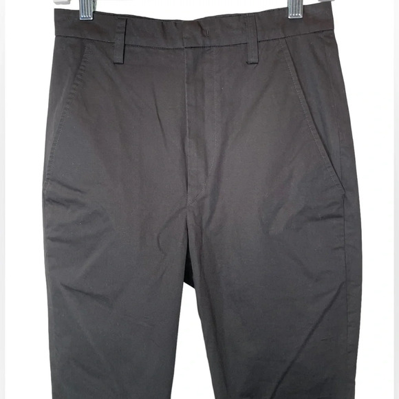 Isabel Marant Etoile Black 100% Cotton Tapered Pants Womens Size EU 34 - Picture 3 of 8